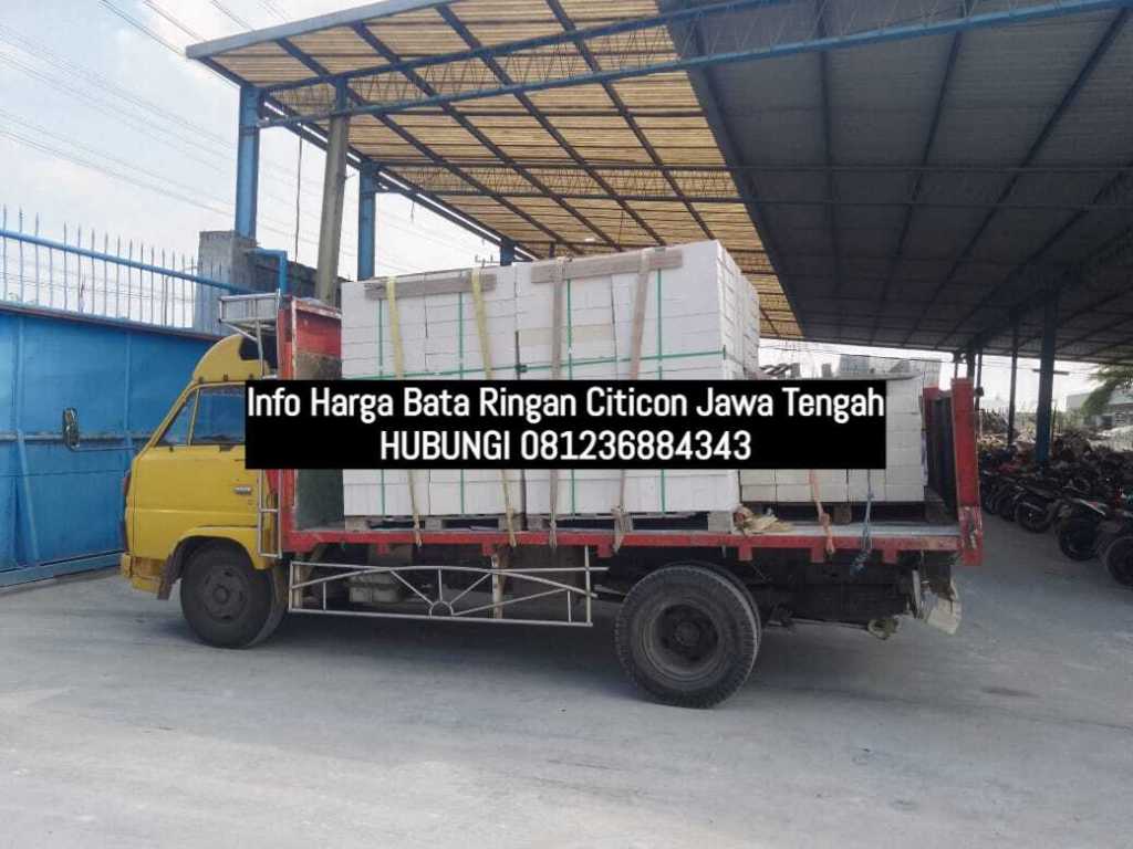 Info Harga Bata Ringan Citicon Jawa Tengah