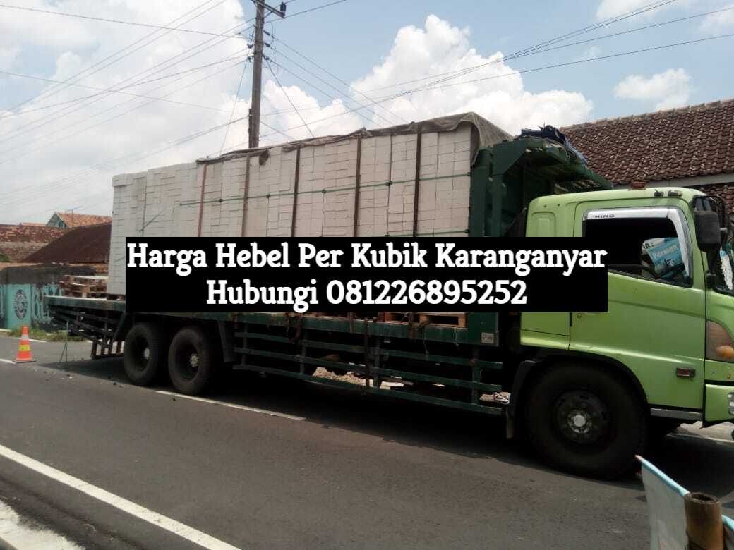 Harga Hebel Per Kubik Karanganyar