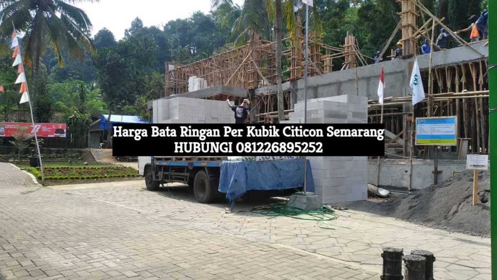 Harga Bata Ringan Per Kubik Citicon Semarang