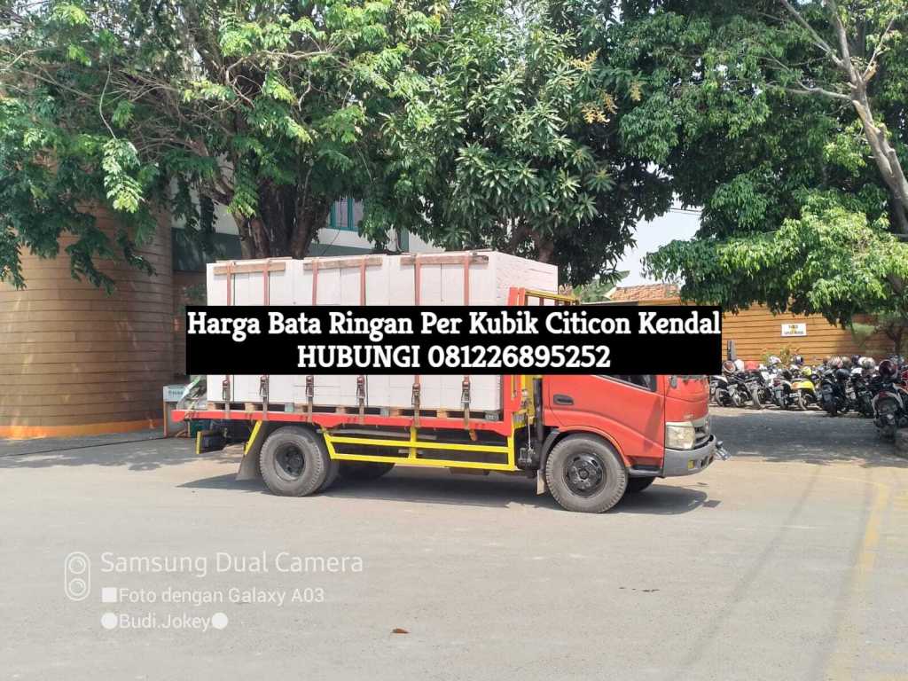 Harga Bata Ringan Per Kubik Citicon Kendal