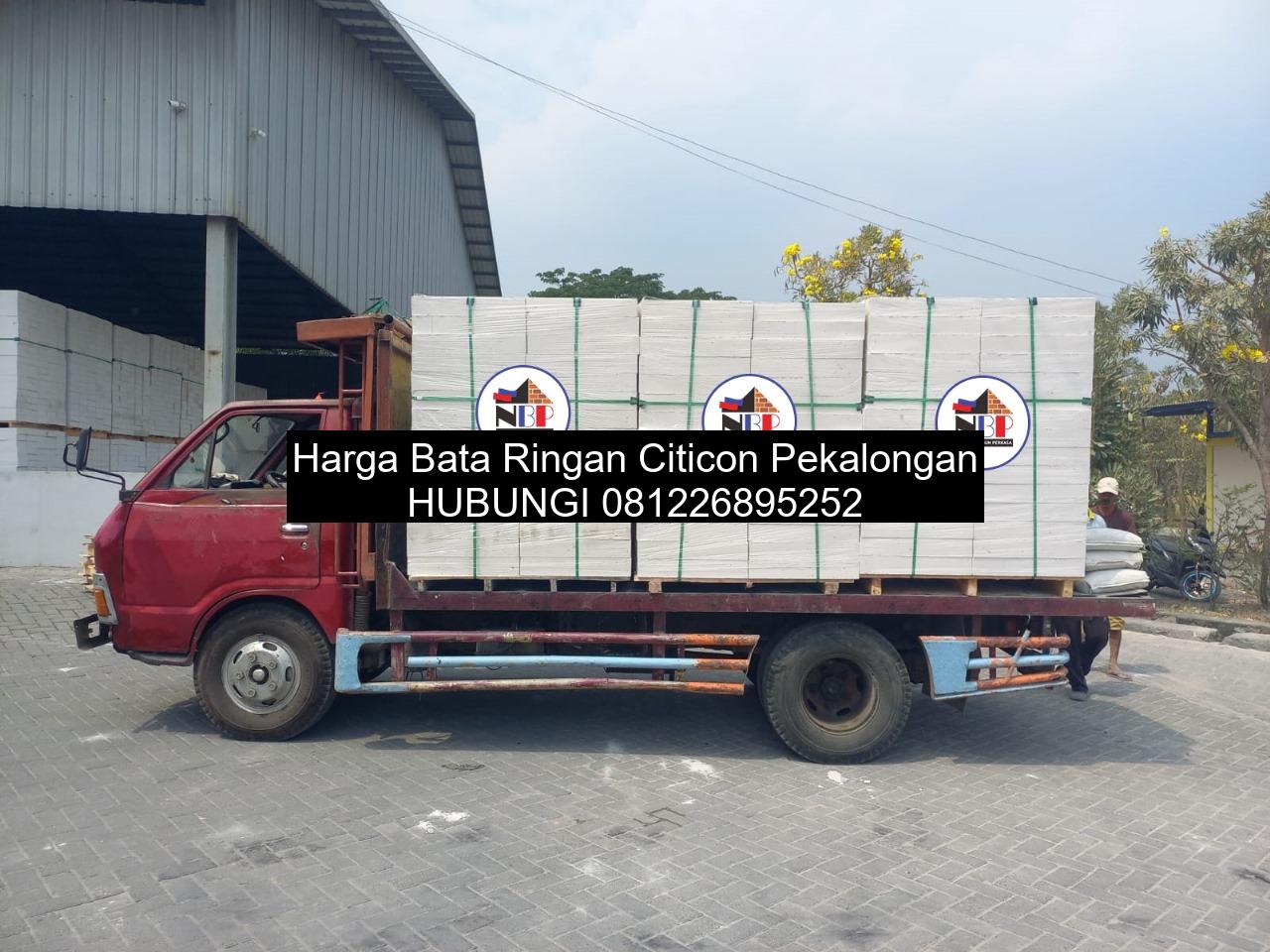 Harga Bata Ringan Citicon Pekalongan