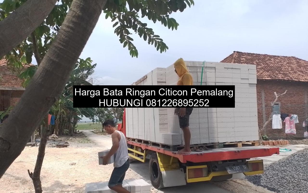 Harga Bata Ringan Citicon Pemalang
