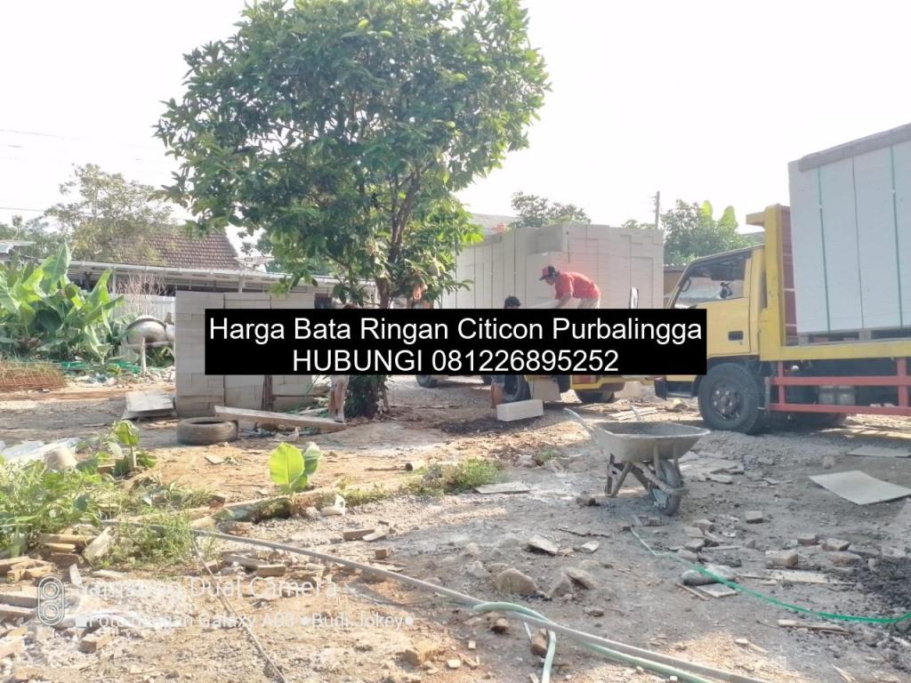 Harga Bata Ringan Citicon Purbalingga