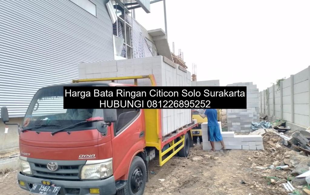 Harga Bata Ringan Citicon Solo Surakarta