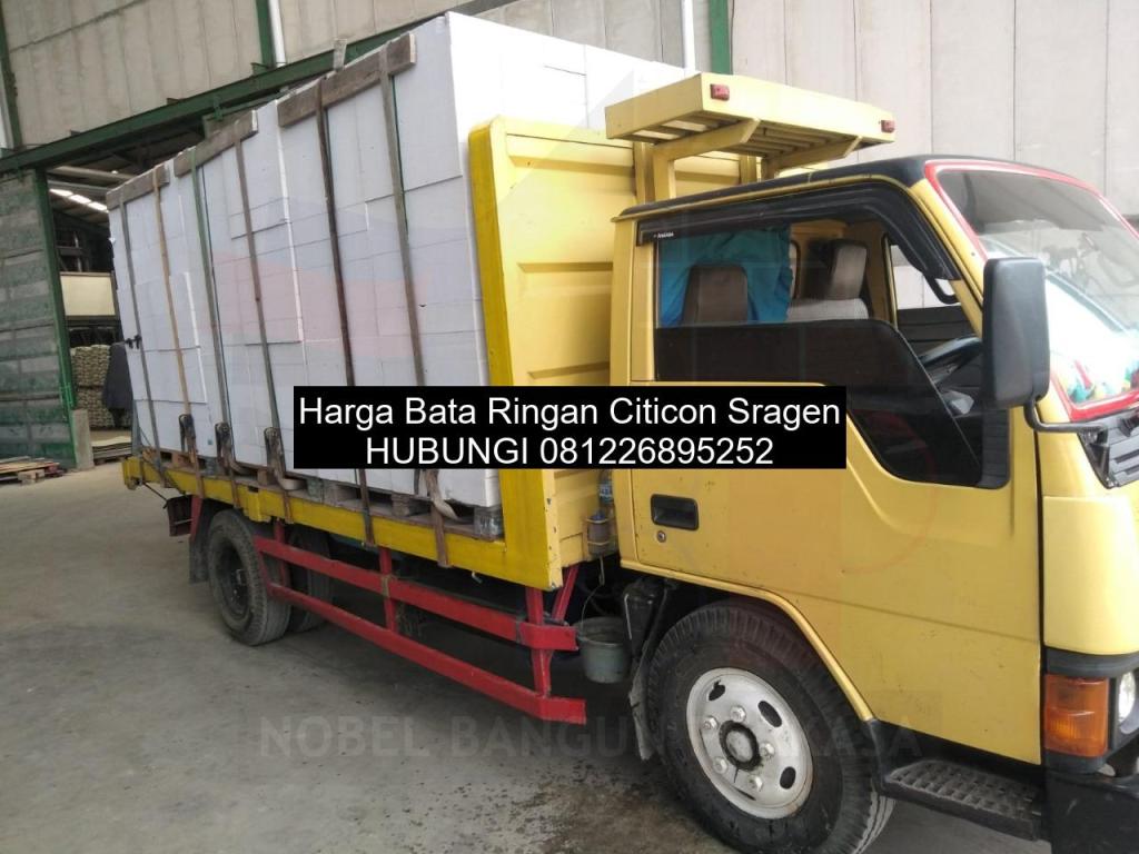 Harga Bata Ringan Citicon&nbsp;Sragen