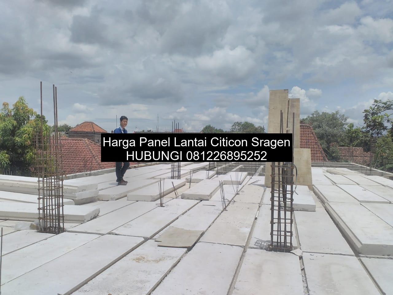 Harga Panel Lantai Citicon Sragen