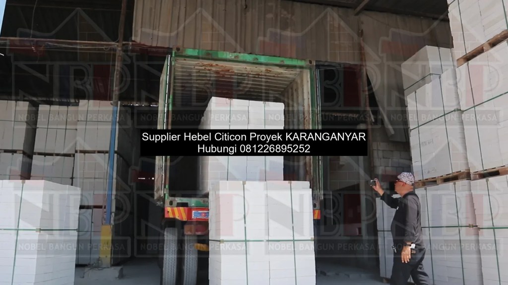 Supplier Hebel Citicon Proyek&nbsp;Karanganyar