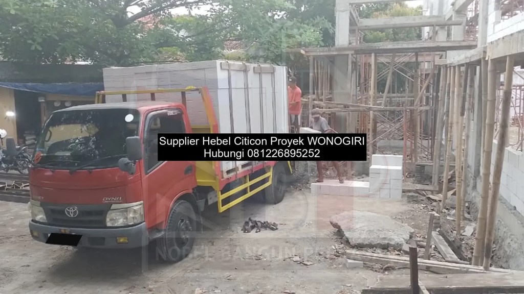 Supplier Hebel Citicon Proyek WONOGIRI