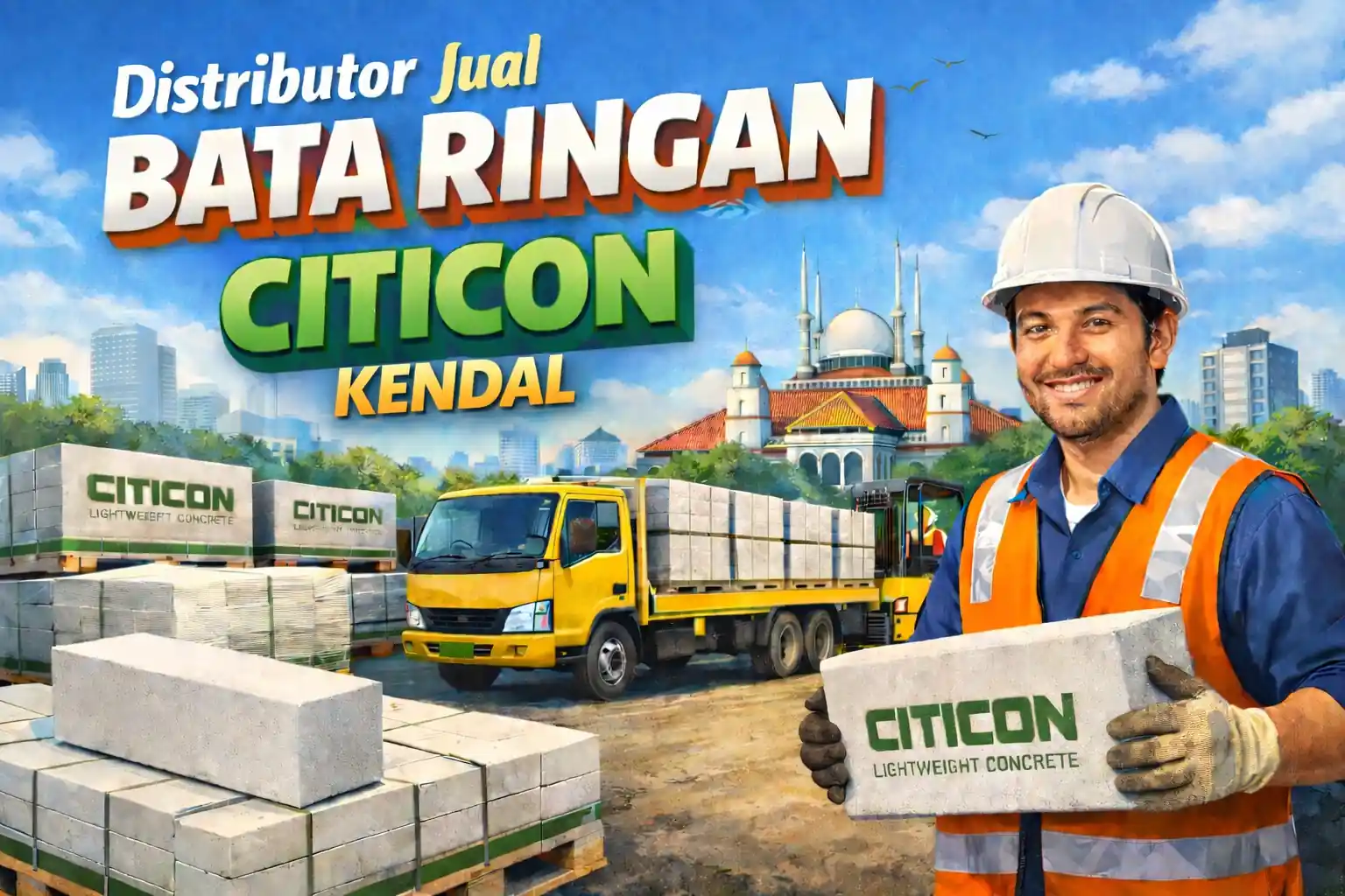 Distributor Jual Bata Ringan Citicon Kendal Resmi