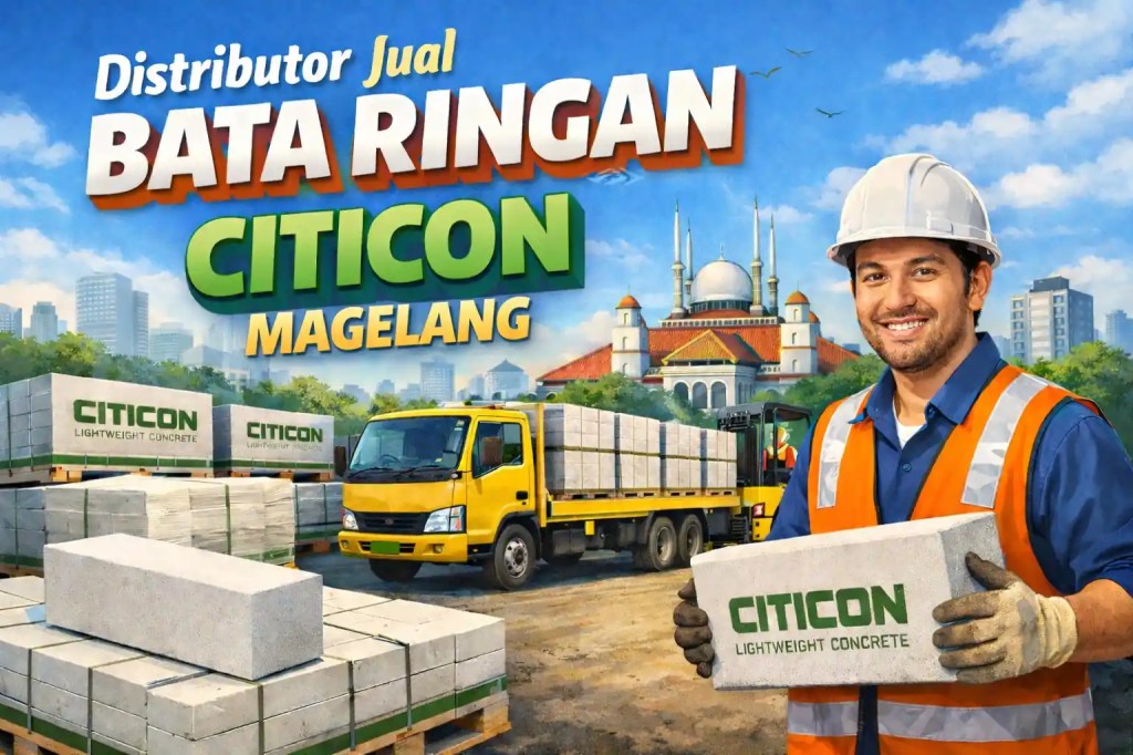 Distributor Jual Bata Ringan Citicon Magelang&nbsp;Resmi