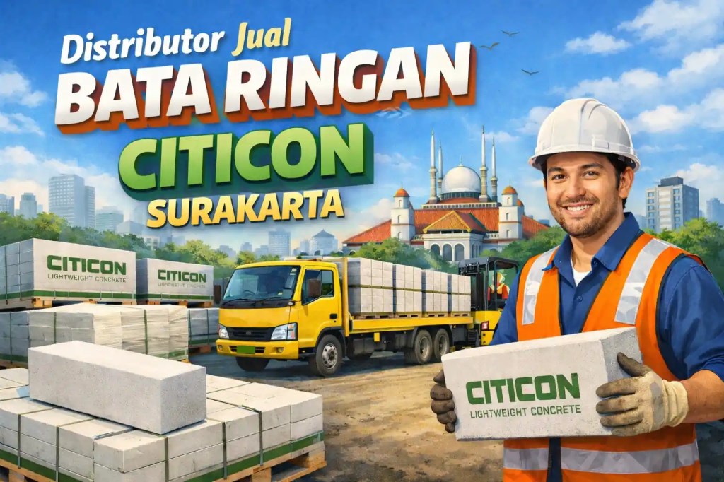 Distributor Jual Bata Ringan Citicon Surakarta&nbsp;Resmi