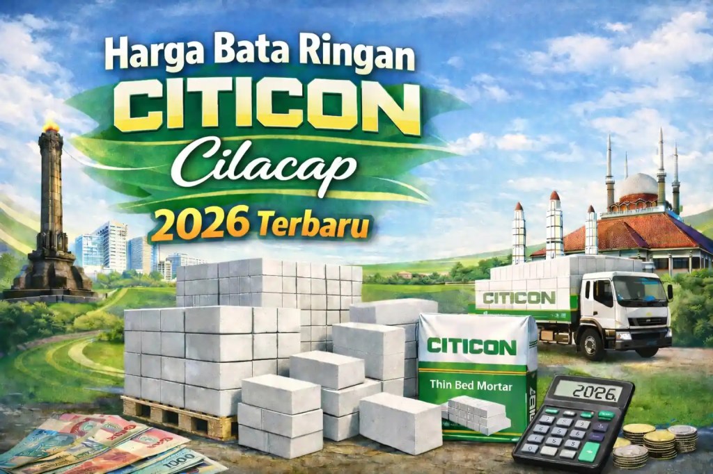Harga Bata Ringan Citicon di Cilacap&nbsp;2026