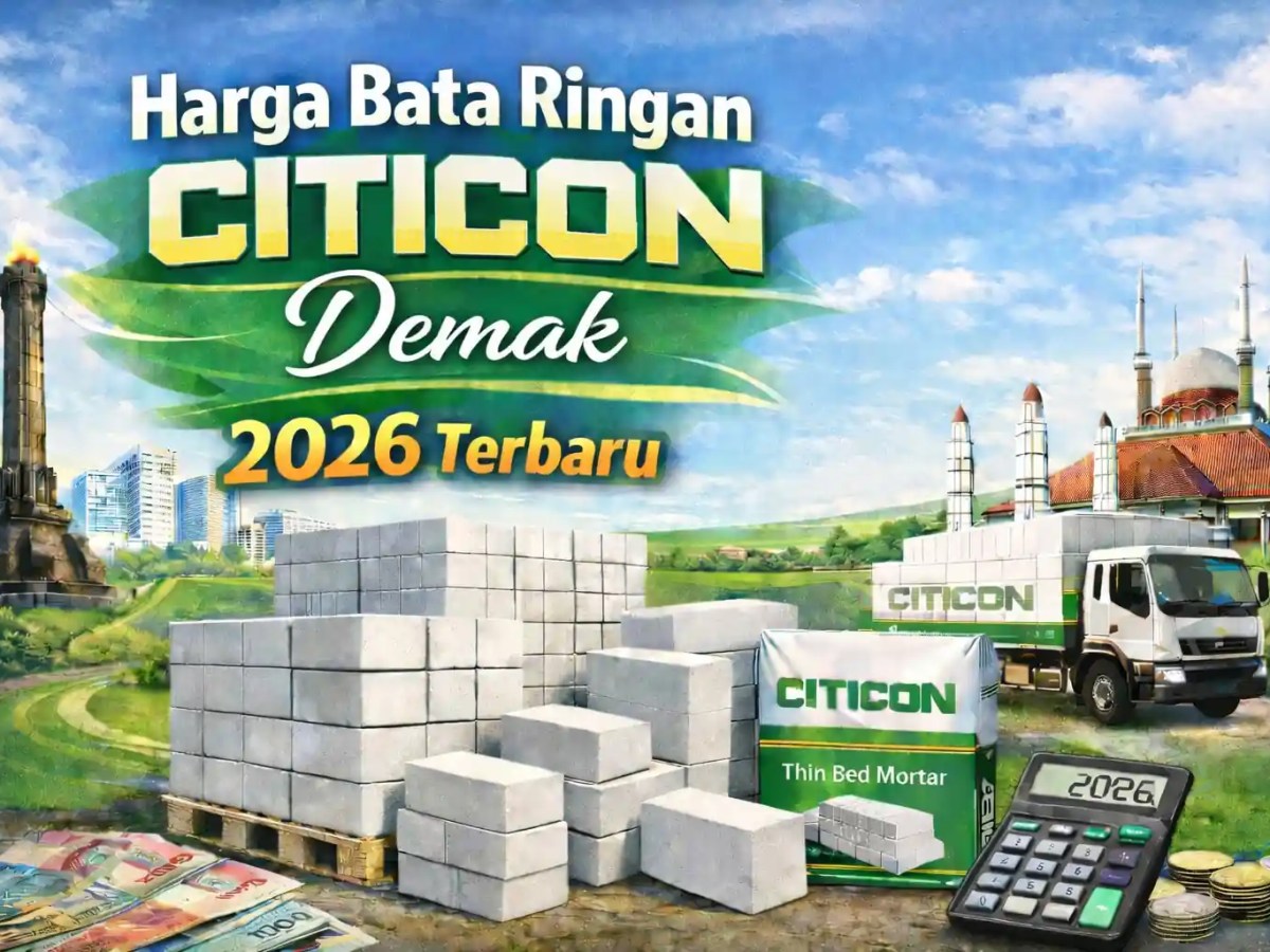 Harga Bata Ringan Citicon di Demak&nbsp;2026