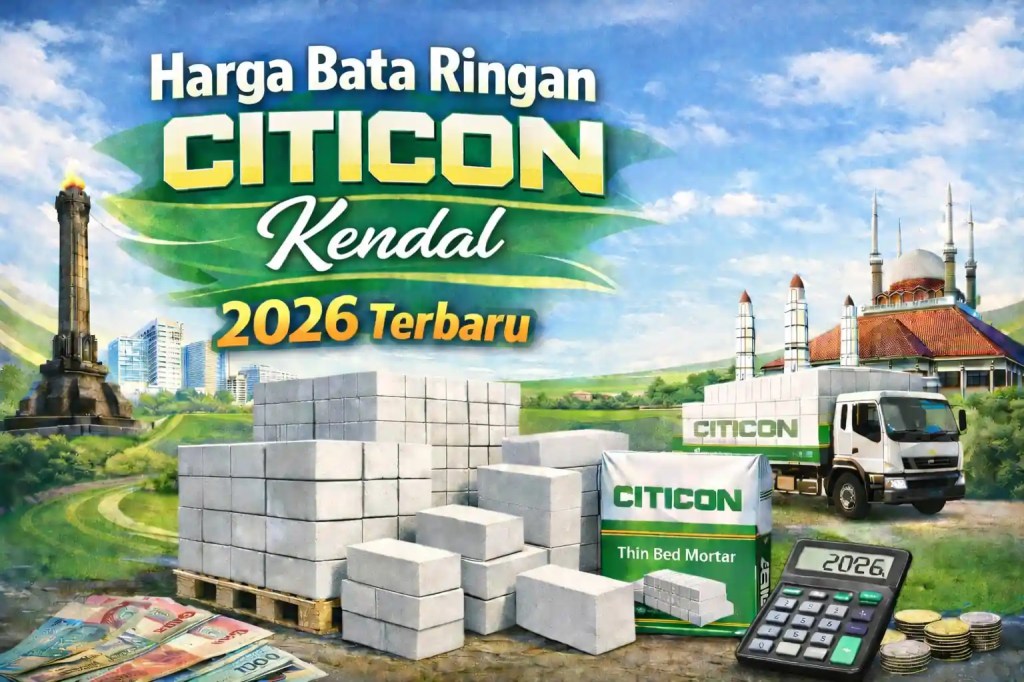 Harga Bata Ringan Citicon di Kendal&nbsp;2026